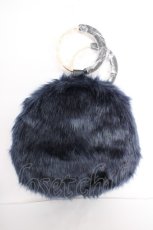 画像1: axes femme / ラウンド型ファーバッグ  コン Y-26-09-05-026-AX-BG-SZ-ZY (1)