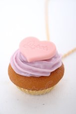 画像1: Q-pot. / 大宮店限定ハートカップケーキネックレス  ラベンダー Y-26-09-06-005-QP-AC-SZ-ZY (1)