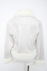 画像2: axes femme / ファースエードコート M 白 Y-26-09-06-060-AX-CO-SZ-ZY (2)