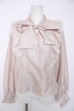 画像1: Honey Cinnamon / フリルブラウス  ピンク Y-26-09-06-018-LO-BL-SZ-ZY (1)