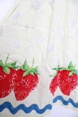 画像3: Emily Temple cute / ホイップストロベリーノースリーブワンピース M イエロー Y-26-09-06-021-ET-OP-SZ-ZY (3)