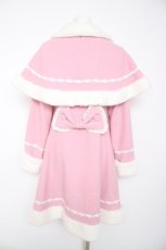 画像2: BABY,THE STARS SHINE BRIGHT / リボンミルキーコート  ピンク Y-26-09-06-023-BA-CO-SZ-ZY (2)