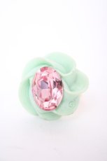 画像1: Q-pot. / ジュエルホイップリング  ミント Y-26-09-06-004-QP-AC-SZ-ZY (1)