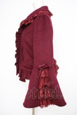 画像2: ATELIER PIERROT / Alettaショートコート 1 ワイン Y-26-09-07-038-EL-CO-AS-ZY (2)