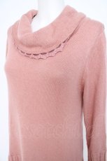 画像3: axes femme / アンゴラ混ニットチュニック M ピンク Y-26-09-07-045-AX-TO-SZ-ZY (3)