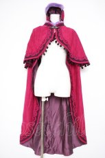 画像1: Secret Honey / North mountain mantle & Hat & Grove Set(Frozen Anna ver.) 2 ワイン Y-26-09-07-059-CA-CO-SZ-ZY (1)