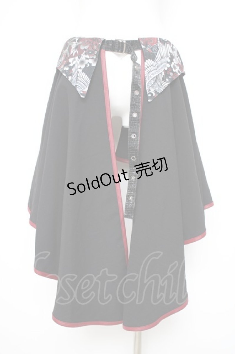 画像3: Qutie Frash / 2022-漆黒-万能ラップスカート  黒 Y-26-09-07-061-QU-SK-SZ-ZY (3)