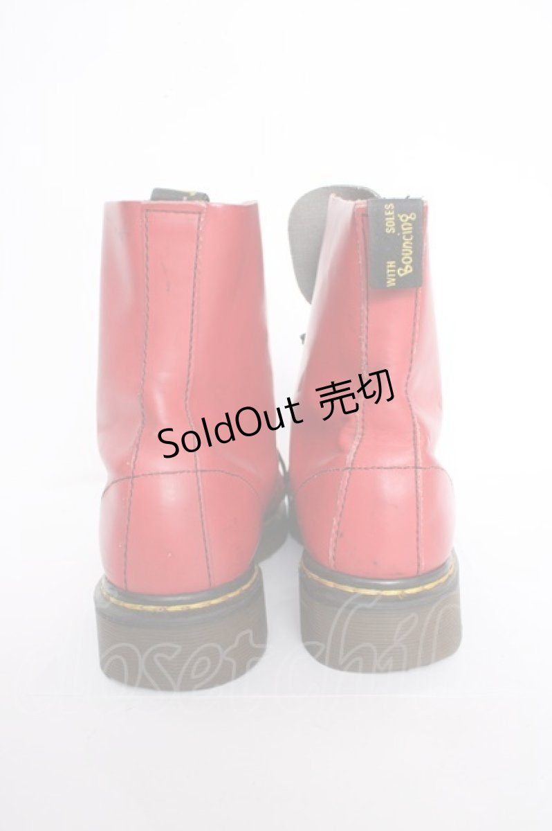画像3: Dr.Martens / 8ホールブーツ 表記消え チェリーレッド Y-26-09-07-016-PU-SH-SZ-ZY (3)