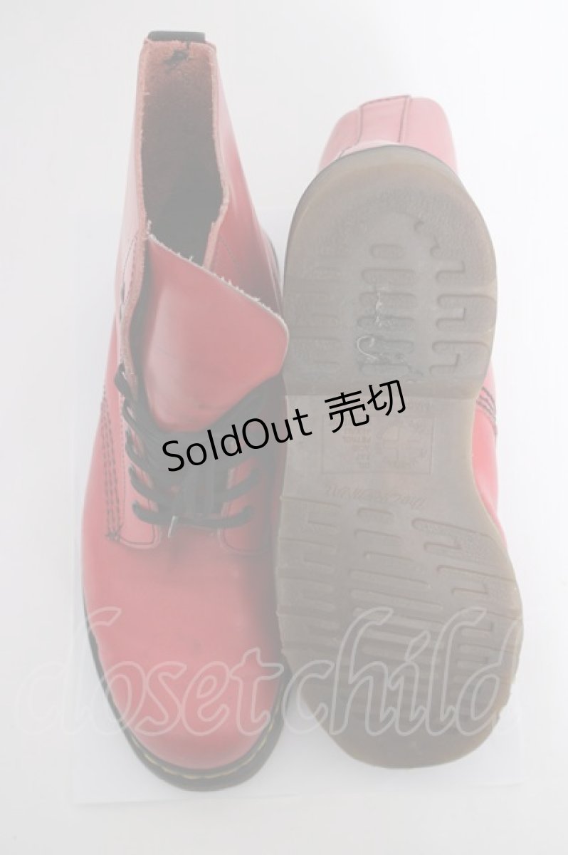 画像5: Dr.Martens / 8ホールブーツ 表記消え チェリーレッド Y-26-09-07-016-PU-SH-SZ-ZY (5)