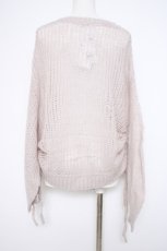 画像2: Fickle Bebe / FBオープンニット 1 グレー Y-26-09-07-027-LO-TO-SZ-ZY (2)