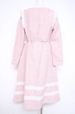画像2: Lolime by mellfy memory / twinkle tweed ワンピース M ピンク Y-26-09-08-063-LO-OP-SZ-ZY (2)