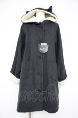 画像1: Rydia / ねこみみボアコート M 黒 Y-26-09-08-080-PU-CO-SZ-ZY (1)