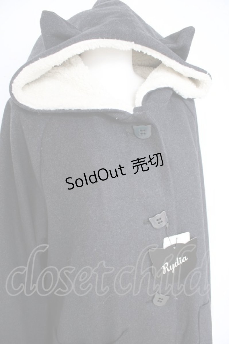 画像3: Rydia / ねこみみボアコート M 黒 Y-26-09-08-080-PU-CO-SZ-ZTC085 (3)