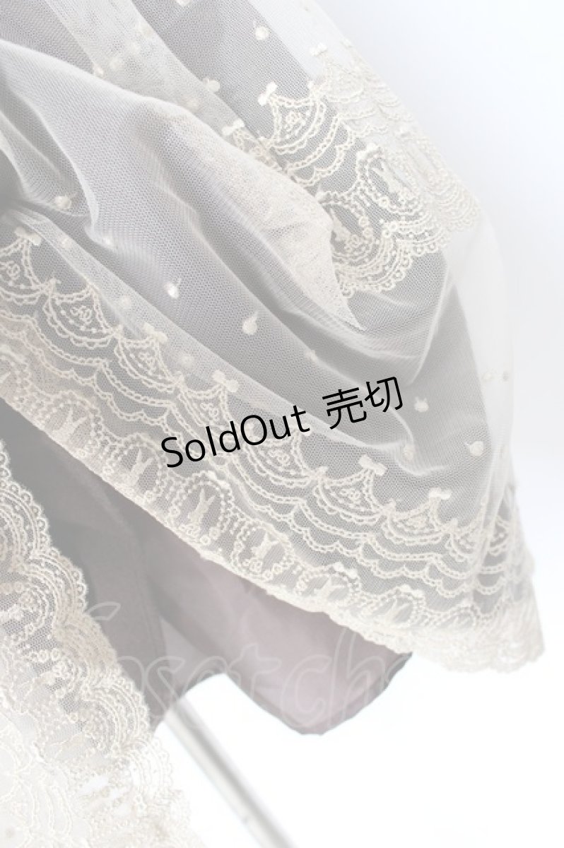 画像3: Franche Lippee / うさぎレーススカート M ブラウン Y-26-09-08-090-LO-SK-SZ-ZY (3)