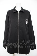 画像1: NieR Clothing / 内側フリースコーチジャケット F 黒 Y-26-09-09-051-PU-JA-SZ-ZY (1)