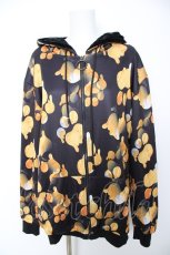 画像1: NieR Clothing / 防寒フランネル裏地付きMelt ZIP アウター F 黒×イエロー Y-26-09-09-063-PU-CO-SZ-ZY (1)