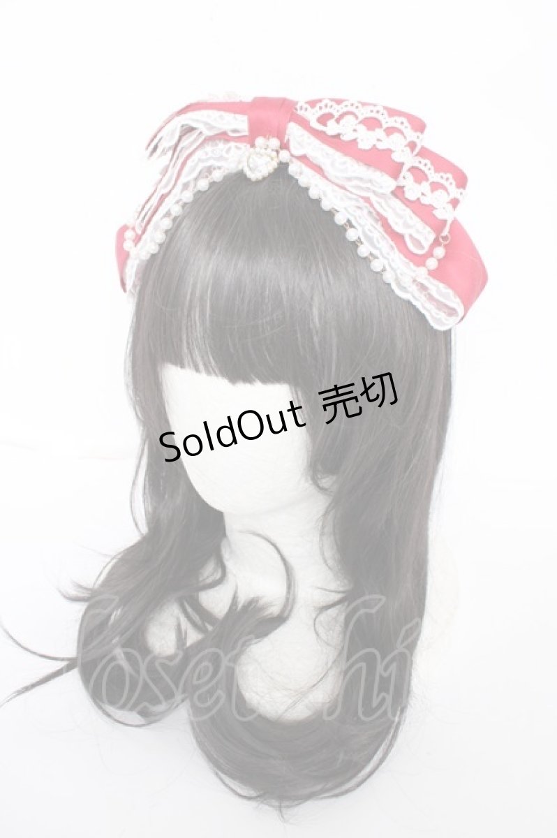 画像1: Dear Dolls / 薔薇レースカチューシャ  赤 Y-26-09-10-006-LO-AC-SZ-ZY (1)