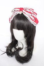 画像1: Dear Dolls / 薔薇レースカチューシャ  赤 Y-26-09-10-006-LO-AC-SZ-ZY (1)