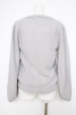 画像2: axes femme / パールファーニットブルゾン M サックス Y-26-09-10-057-AX-TO-SZ-ZY (2)