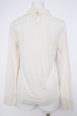 画像2: axes femme / レーシースタンドインナープルオーバー M キナリ Y-26-09-10-062-AX-TO-SZ-ZY (2)