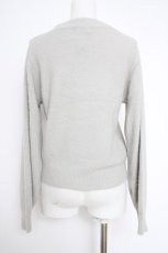 画像2: axes femme / ステラート刺繍フェザーニット F グレー Y-26-09-10-073-AX-TO-SZ-ZY (2)