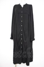 画像1: axes femme / レース切替カットワンピース XXL 黒 Y-26-09-10-108-AX-OP-SZ-ZY (1)