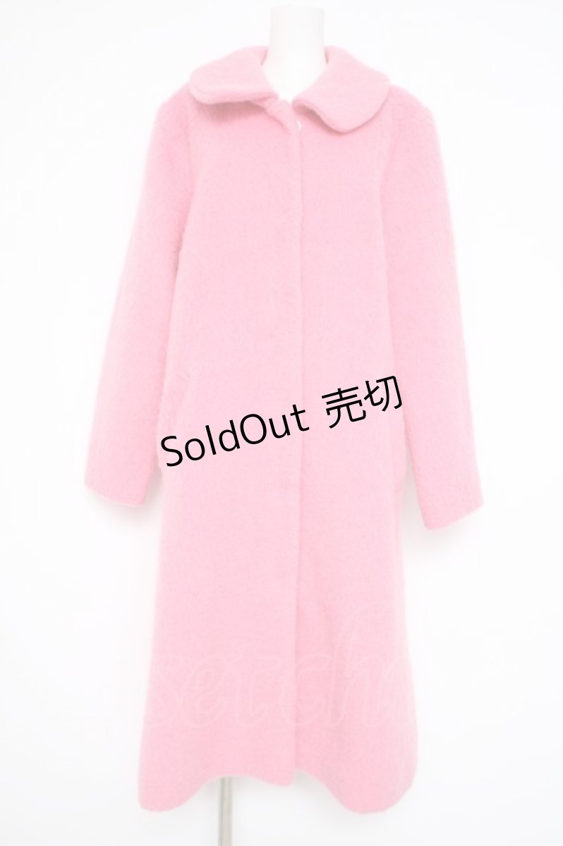画像1: Candy Stripper / SHAGGY COAT 1 ピンク Y-26-09-10-113-PU-CO-SZ-ZY (1)