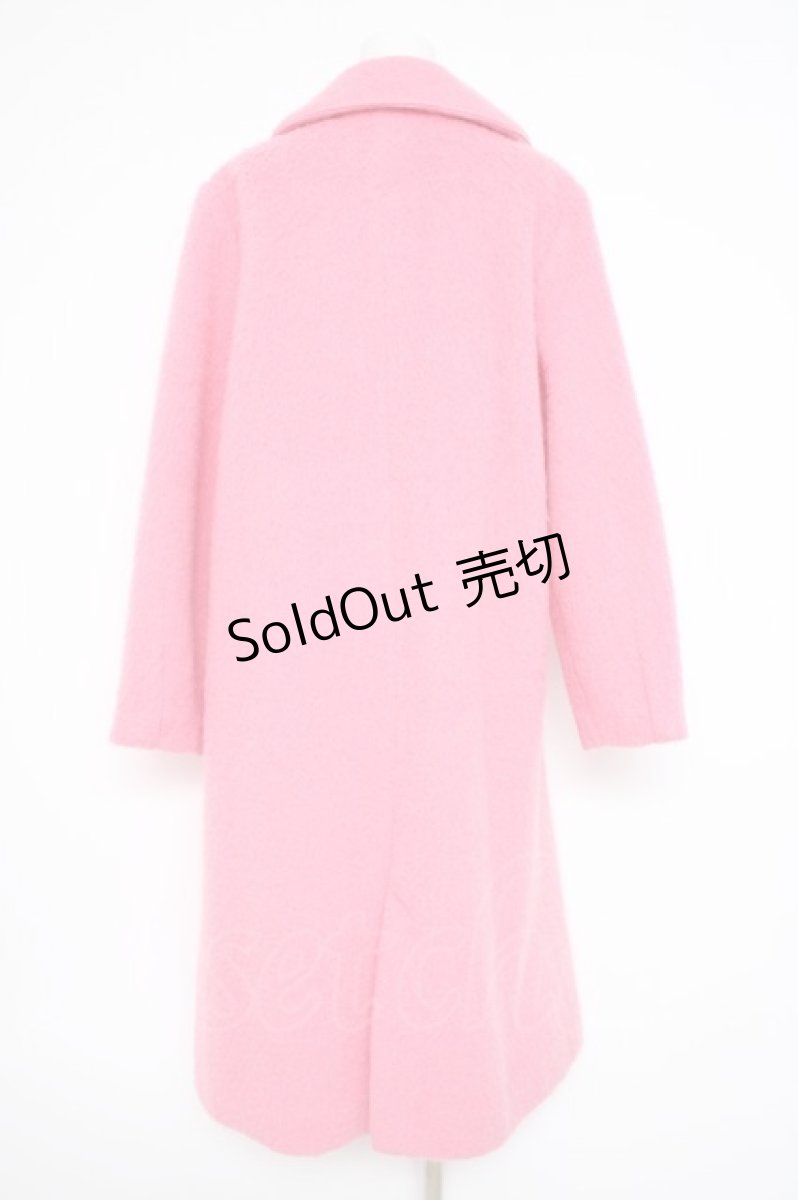 画像2: Candy Stripper / SHAGGY COAT 1 ピンク Y-26-09-10-113-PU-CO-SZ-ZY (2)