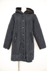 画像1: axes femme / リバーシブルキルティングコート  紺 Y-26-09-10-116-AX-CO-SZ-ZY (1)