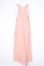 画像3: PINK HOUSE / ロゴ入りサロペットスカート F ピンク Y-26-09-10-119-LO-OP-SZ-ZY (3)