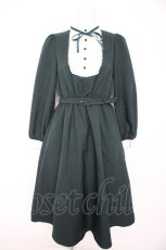 画像1: F i.n.t / レース使いクレリックヨークワンピース F グリーン Y-26-09-10-125-CA-OP-SZ-ZY (1)