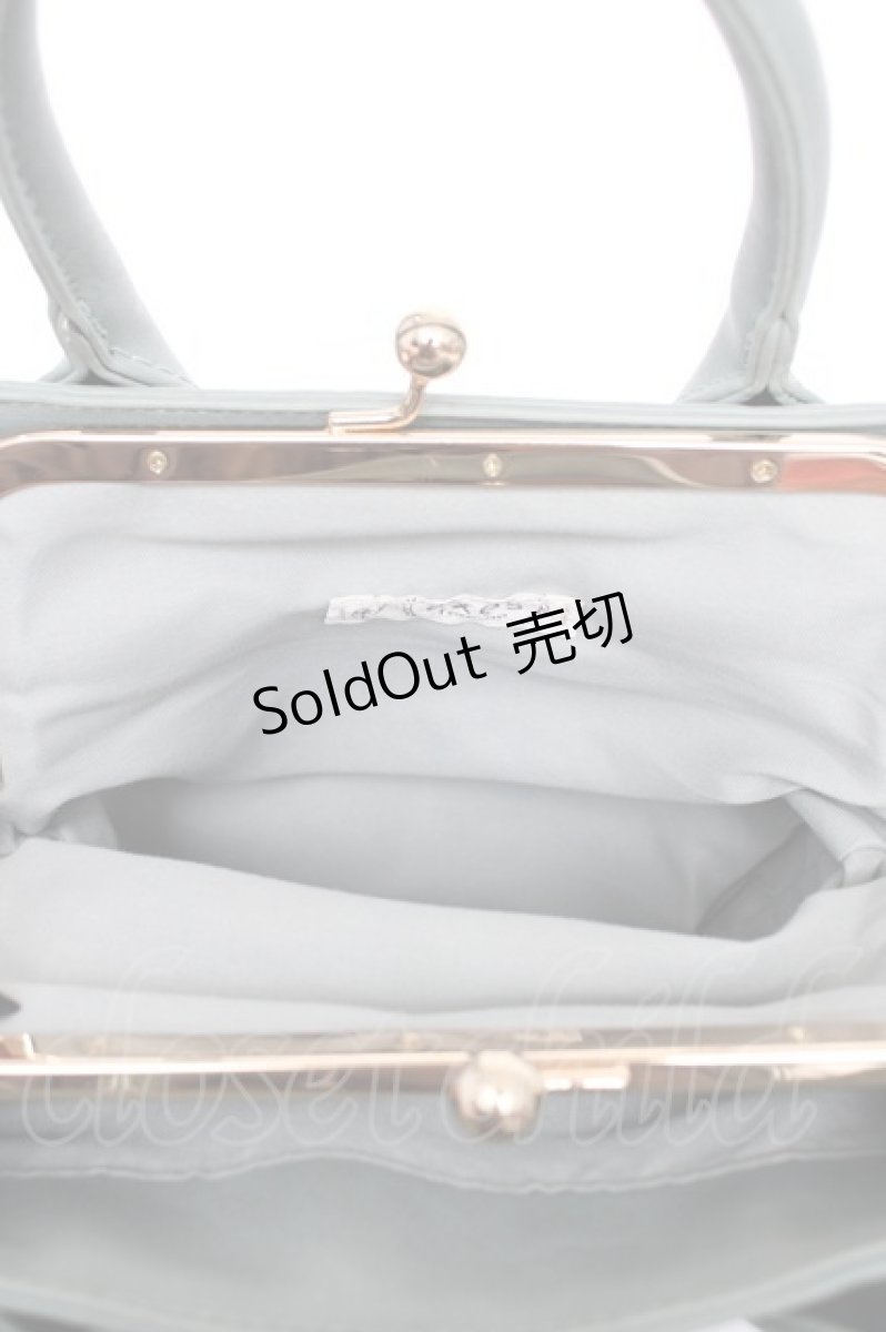 画像3: axes femme / ゴブラン柄がま口BAG  グリーン Y-26-09-10-016-AX-BG-SZ-ZY (3)