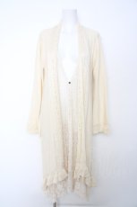 画像1: axes femme / レイヤード風ロングカーデ M 生成り Y-26-09-12-072-AX-TO-SZ-ZY (1)