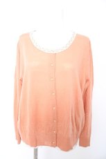 画像1: Franche Lippee / ちょっとおめかしクルーカーディガン FL5 オレンジ Y-26-09-12-086-LO-TO-SZ-ZY (1)