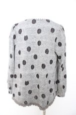 画像2: franche lippee black / たまにねこニットプルオーバー M グレー Y-26-09-12-087-LO-TO-SZ-ZY (2)