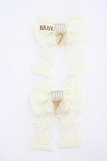 画像2: BABY,THE STARS SHINE BRIGHT / プリンセスドロップゆらゆらコーム  アイボリー Y-26-09-12-001-BA-AC-SZ-ZY (2)