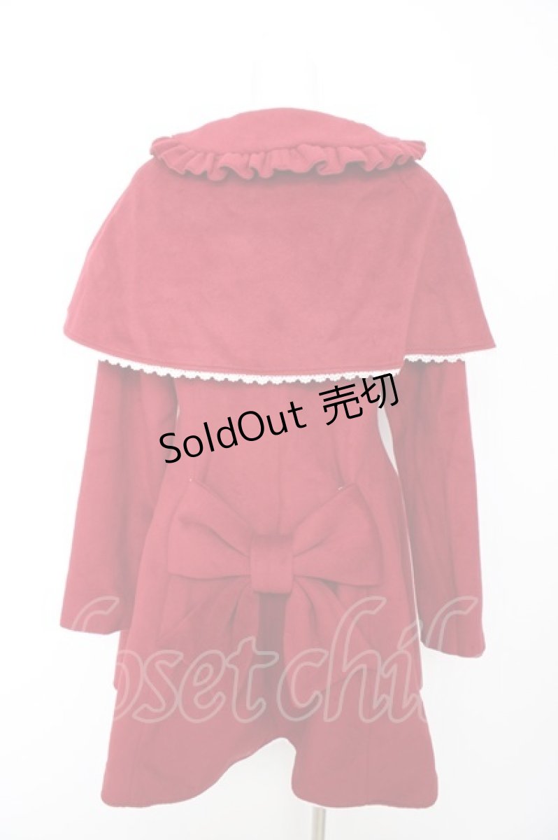 画像2: Dear Dolls / ケープ付きコート  赤 Y-26-09-12-110-LO-CO-SZ-ZY (2)