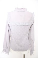 画像2: axes femme / ボウタイビスチェ風トップス F グレー Y-26-09-12-019-AX-TO-SZ-ZY (2)