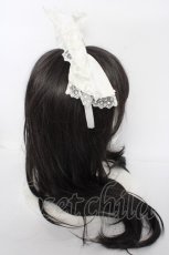 画像3: Angelic Pretty / お花のはしごレースカチューシャ  白 Y-26-09-12-002-AP-AC-SZ-ZY (3)
