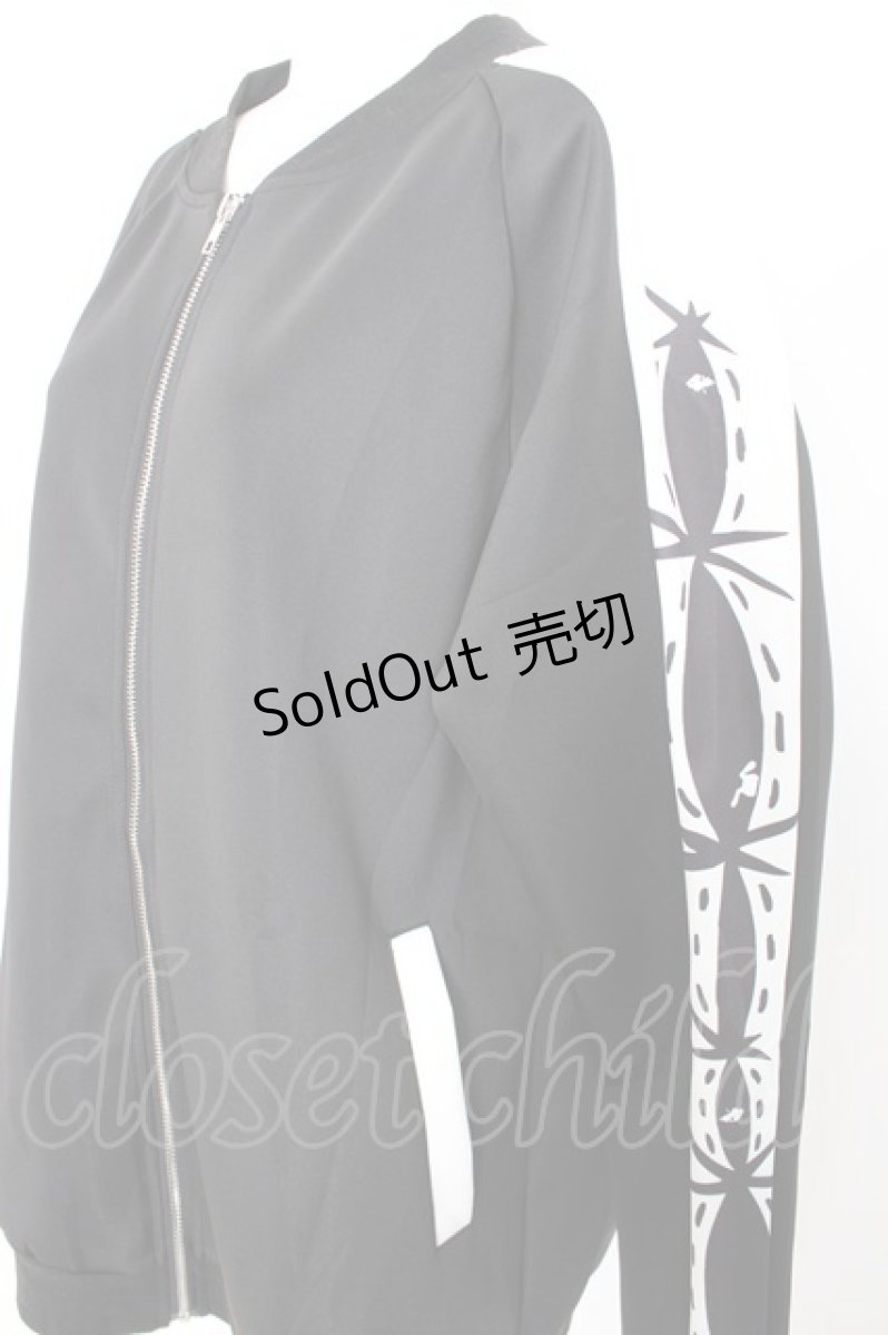 画像3: NieR Clothing / NIER STITCH DESINGN ZIP OUTER F 黒 Y-26-09-13-033-PU-TO-SZ-ZY (3)