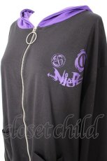 画像3: NieR Clothing / フェイシデザインなりきり耳付きアウター F 黒×紫 Y-26-09-13-034-PU-TO-SZ-ZY (3)