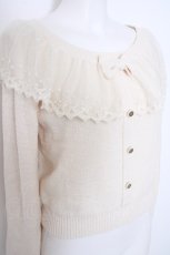 画像3: LIZ LISA / カーディガン風ニットトップス 0 アイボリー Y-26-09-13-040-LO-TO-SZ-ZY (3)