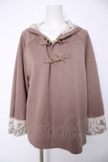 画像1: axes femme / ダンボールニットケープ  モカ Y-26-09-13-054-AX-TO-SZ-ZY (1)