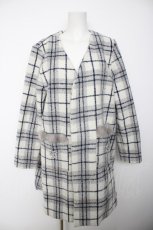 画像1: axes femme / ビジュー付きコーディガン M グレー Y-26-09-13-080-AX-CO-SZ-ZY (1)