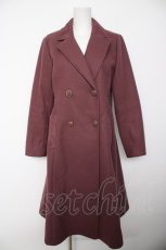 画像1: axes femme / クラシックロングコート M パープル Y-26-09-13-081-AX-CO-SZ-ZY (1)