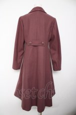 画像2: axes femme / クラシックロングコート M パープル Y-26-09-13-081-AX-CO-SZ-ZY (2)