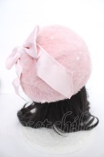 画像3: Lovely Tency / 眞白ありすコラボ リボンベレー帽  ピンク Y-26-09-13-012-LO-AC-SZ-ZY (3)
