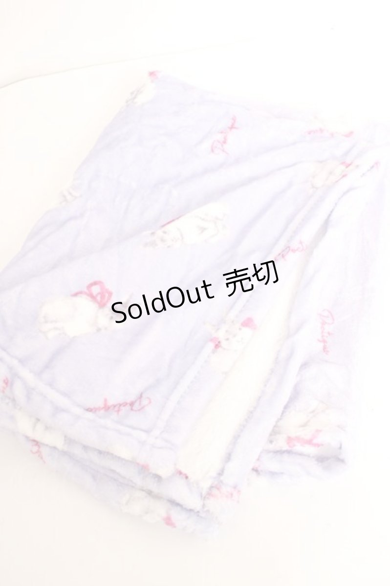 画像1: axes femme POETIQUE / THANKS FSS Limited ノベルティ オリジナルブランケット  ラベンダー Y-26-09-13-002-AX-ZA-SZ-ZY (1)