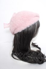 画像4: Lovely Tency / 眞白ありすコラボ リボンベレー帽  ピンク Y-26-09-13-012-LO-AC-SZ-ZY (4)