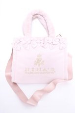 画像1: m petit by misako / NINA’Sファー2wayバック  ピンク Y-26-09-13-015-LO-BG-SZ-ZY (1)